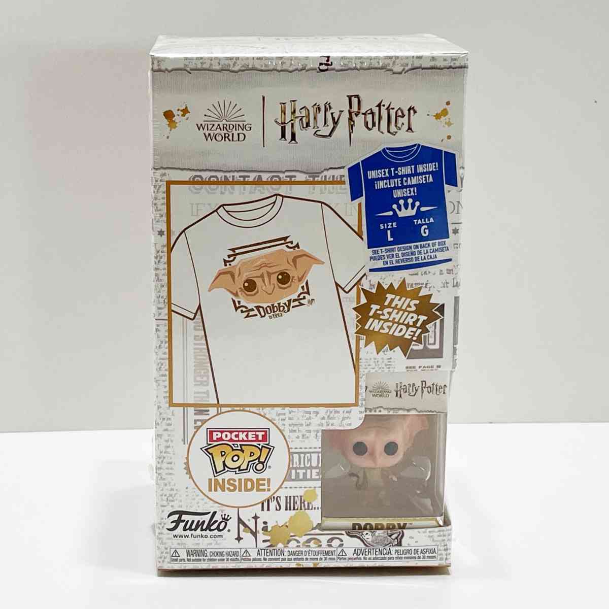 Dobby Is Free House Elf TShirt Kids Large NIB