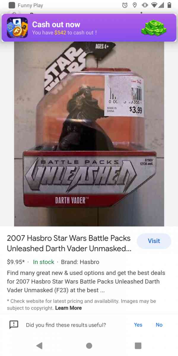 Star Wars collection Han Solo Darth Vader etc