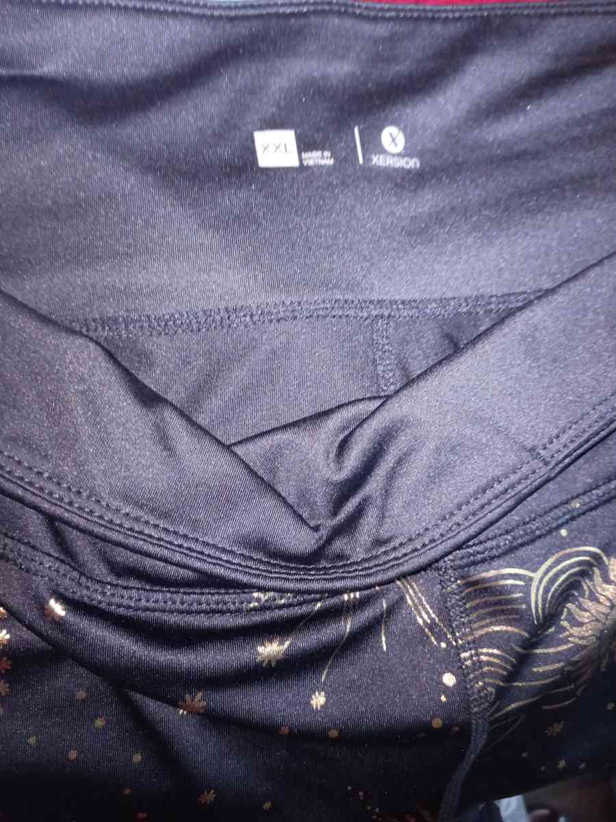 Capri workout leggings size 2x I never ever rods