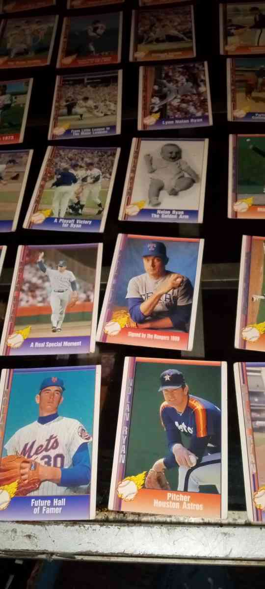 Nolan Ryan baseball cards