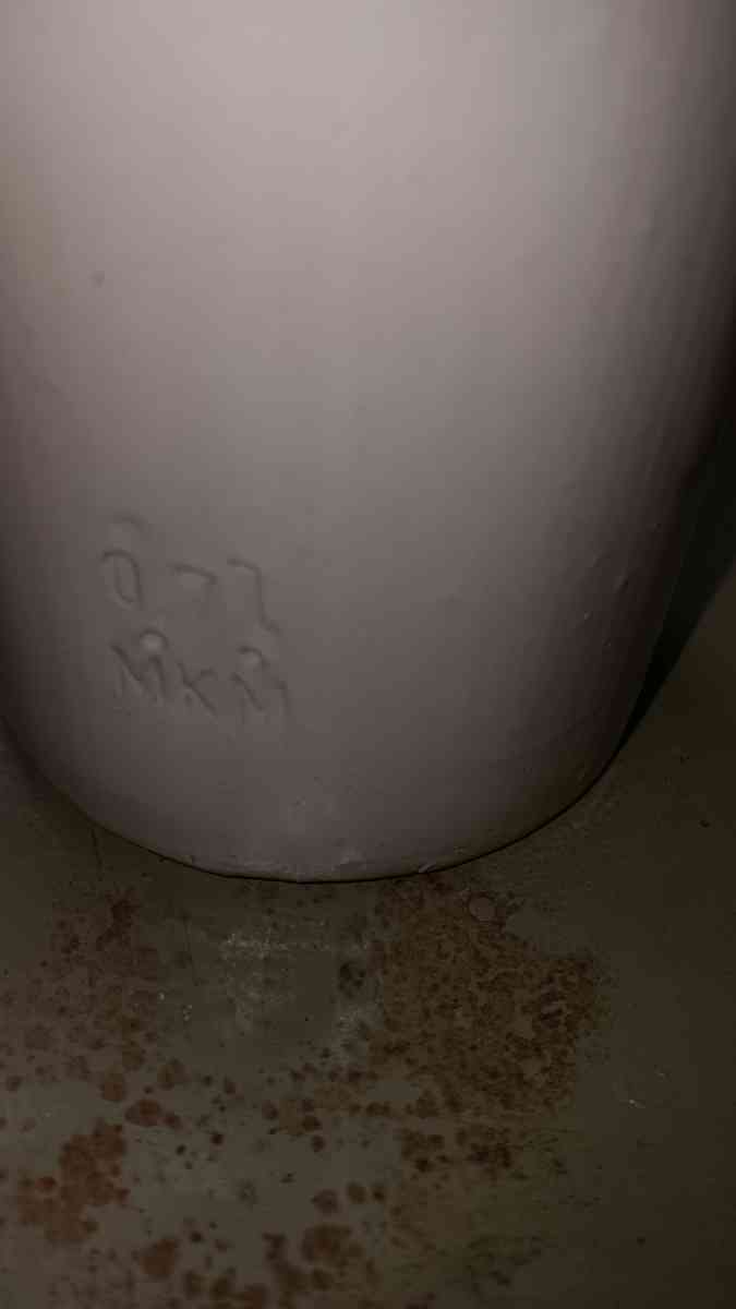 old mkm ceramic wine bottles from Germany in good condition