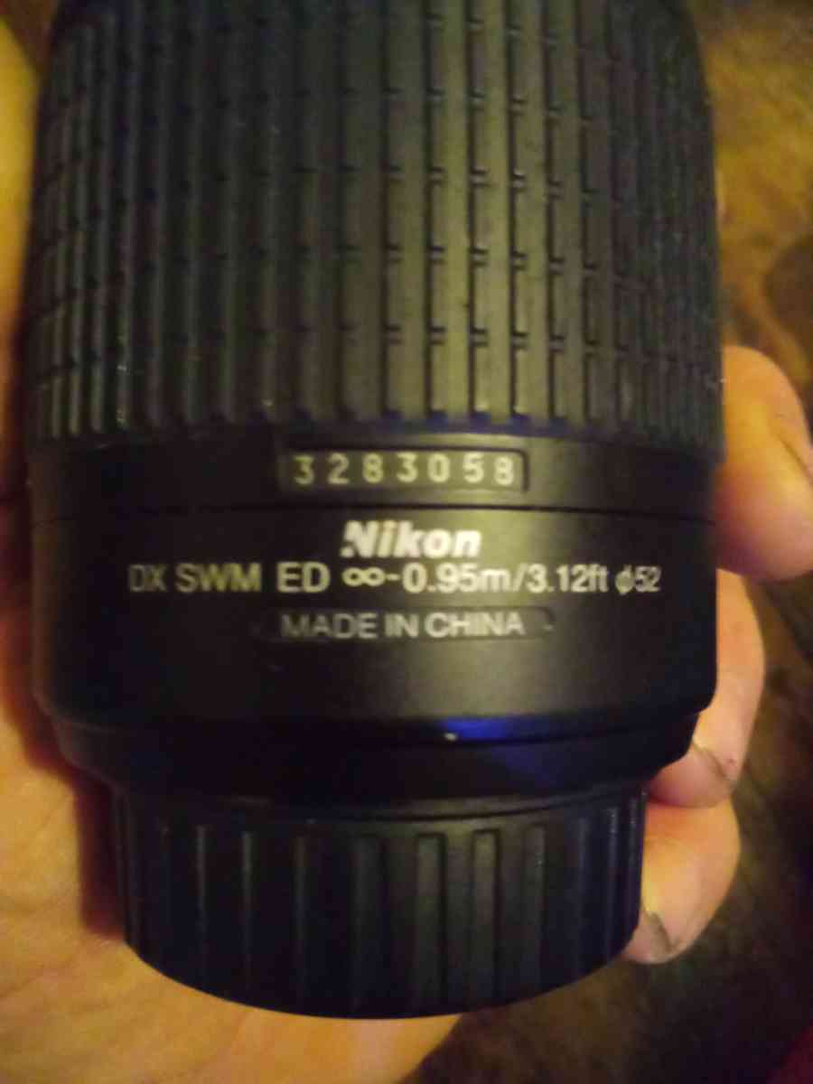 Nikon DX lens