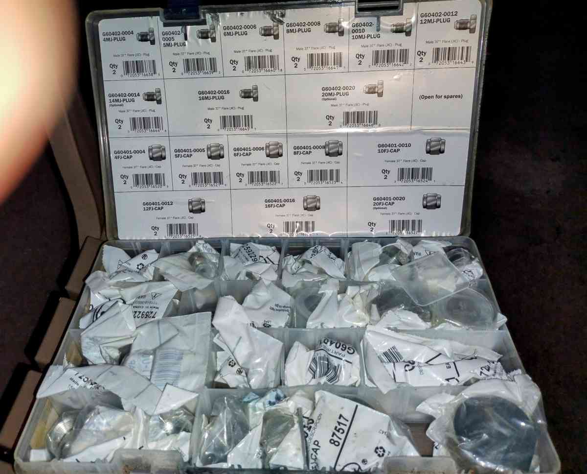 Gates JL plug and cap assortment