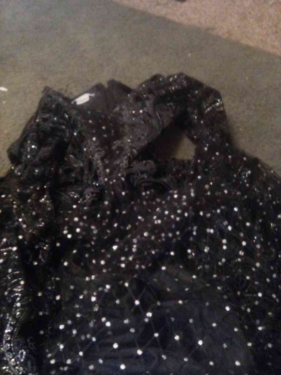 Dress with sparkles