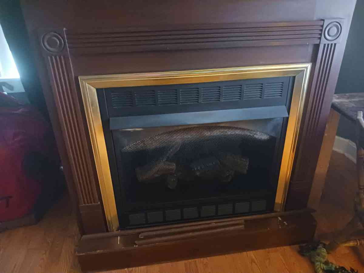natural gas fireplace heater