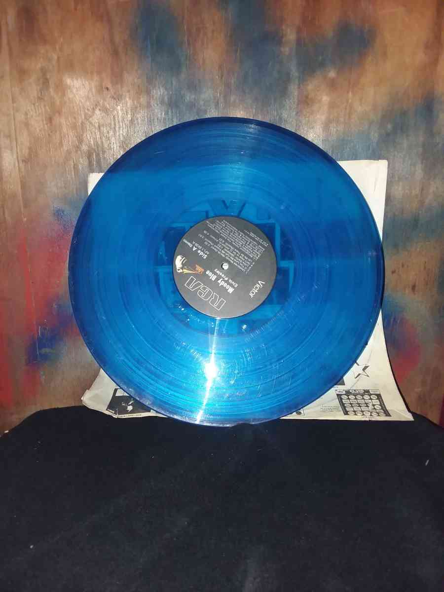 Elvis Presley moody blue Vinyl record