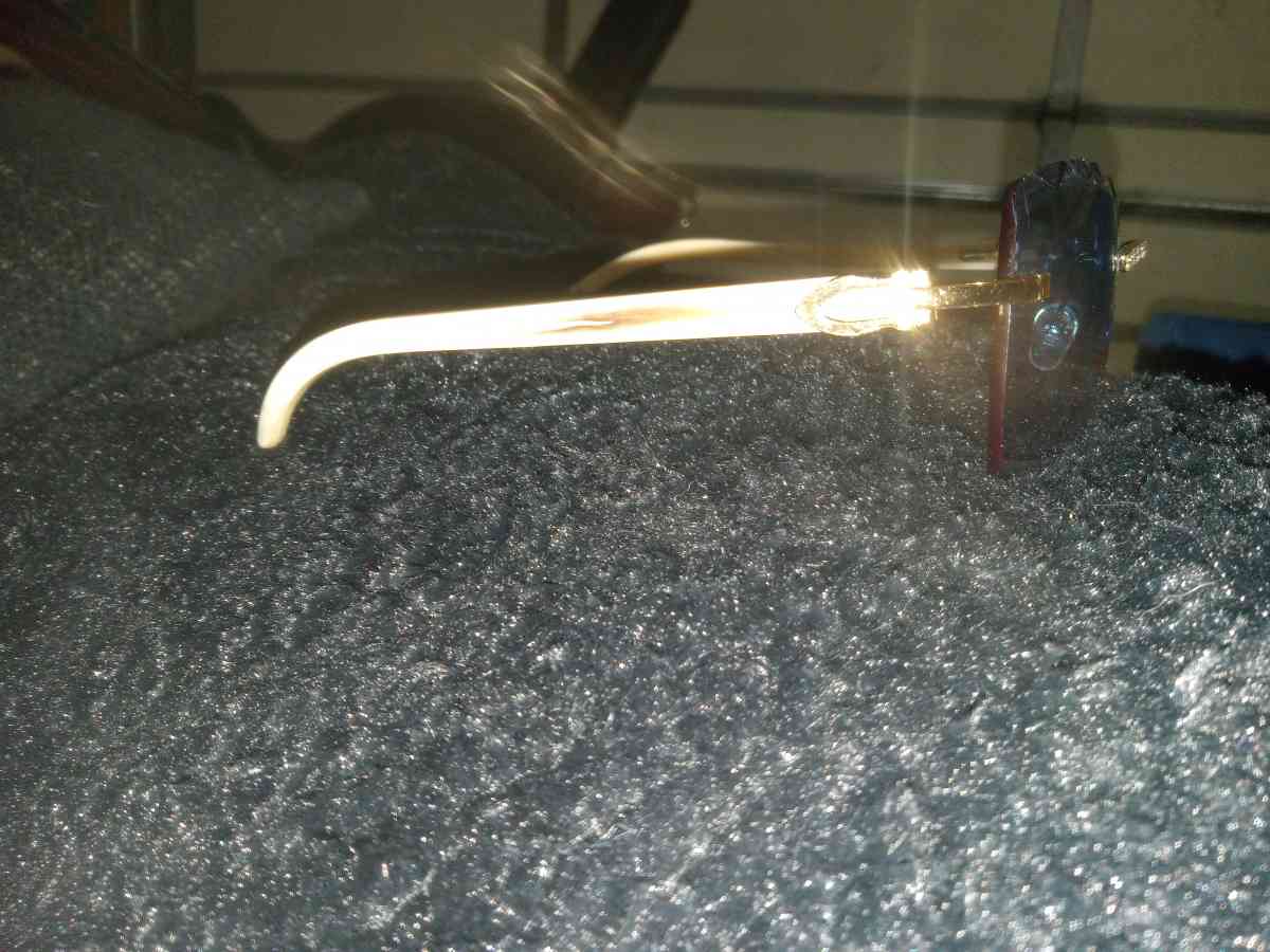 Cartier blue lenses diamond cut ct0031rs