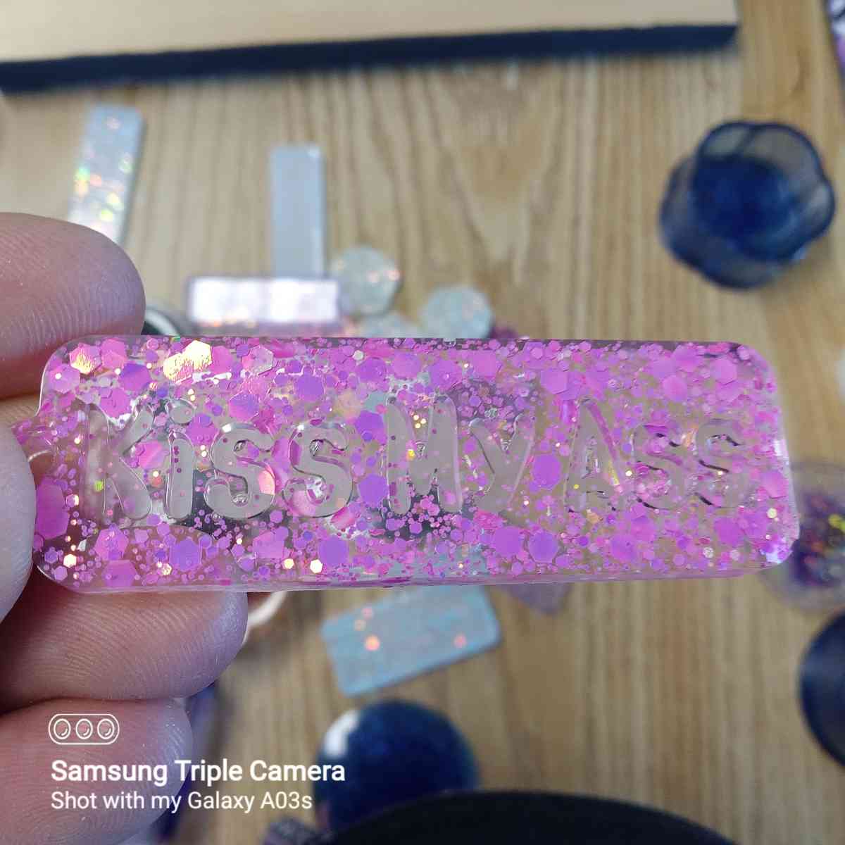 key chains resin products home made