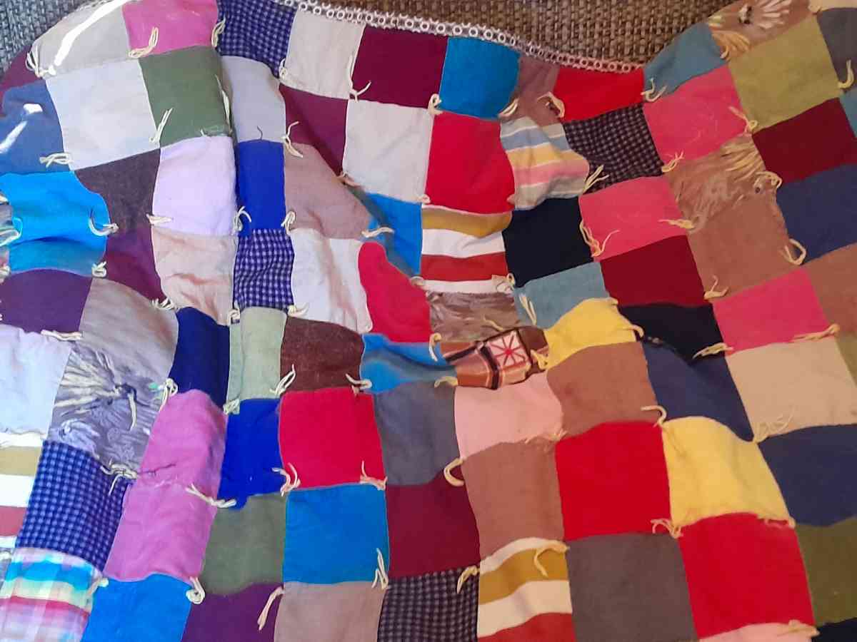 vintage patchwork quilt