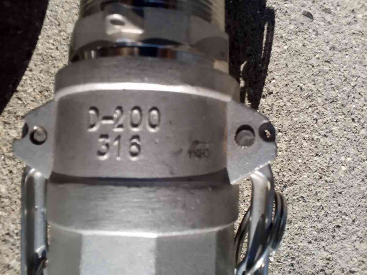 Dixon and seal fast camlocks