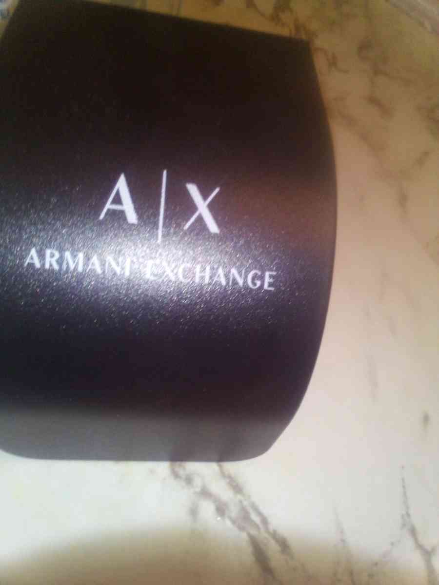 men Armani exchange watch
