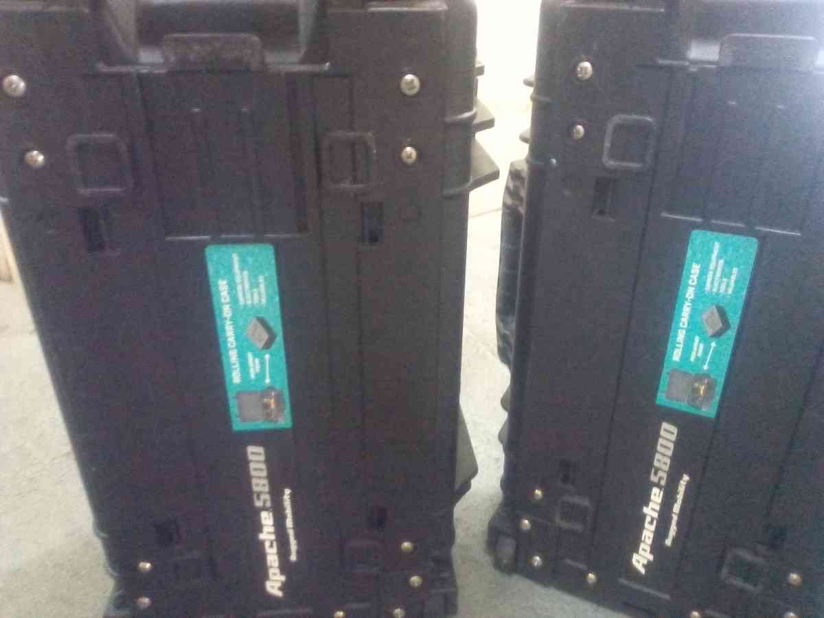 to Apache luggage 5000 could be used for guns