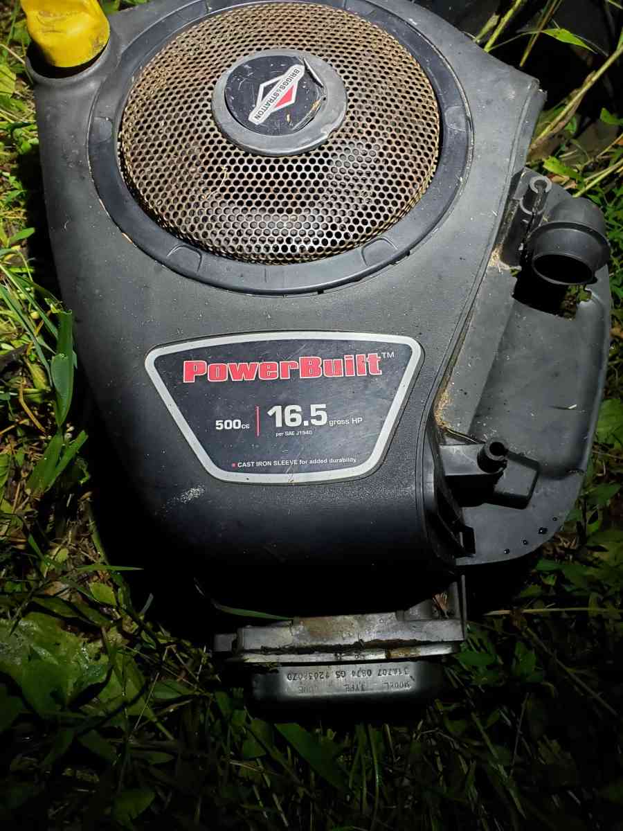 16 and a half hp Briggs and Stratton motor