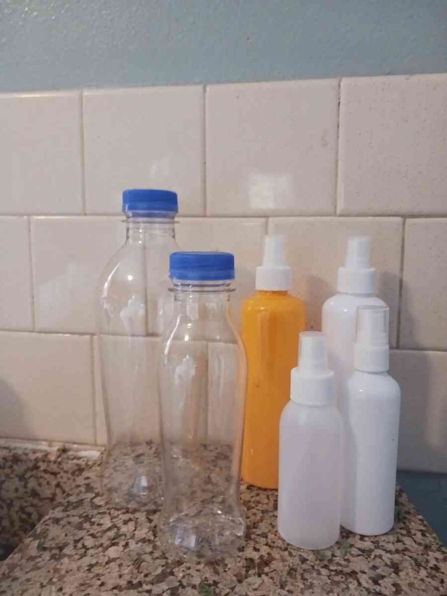 plastic bottles