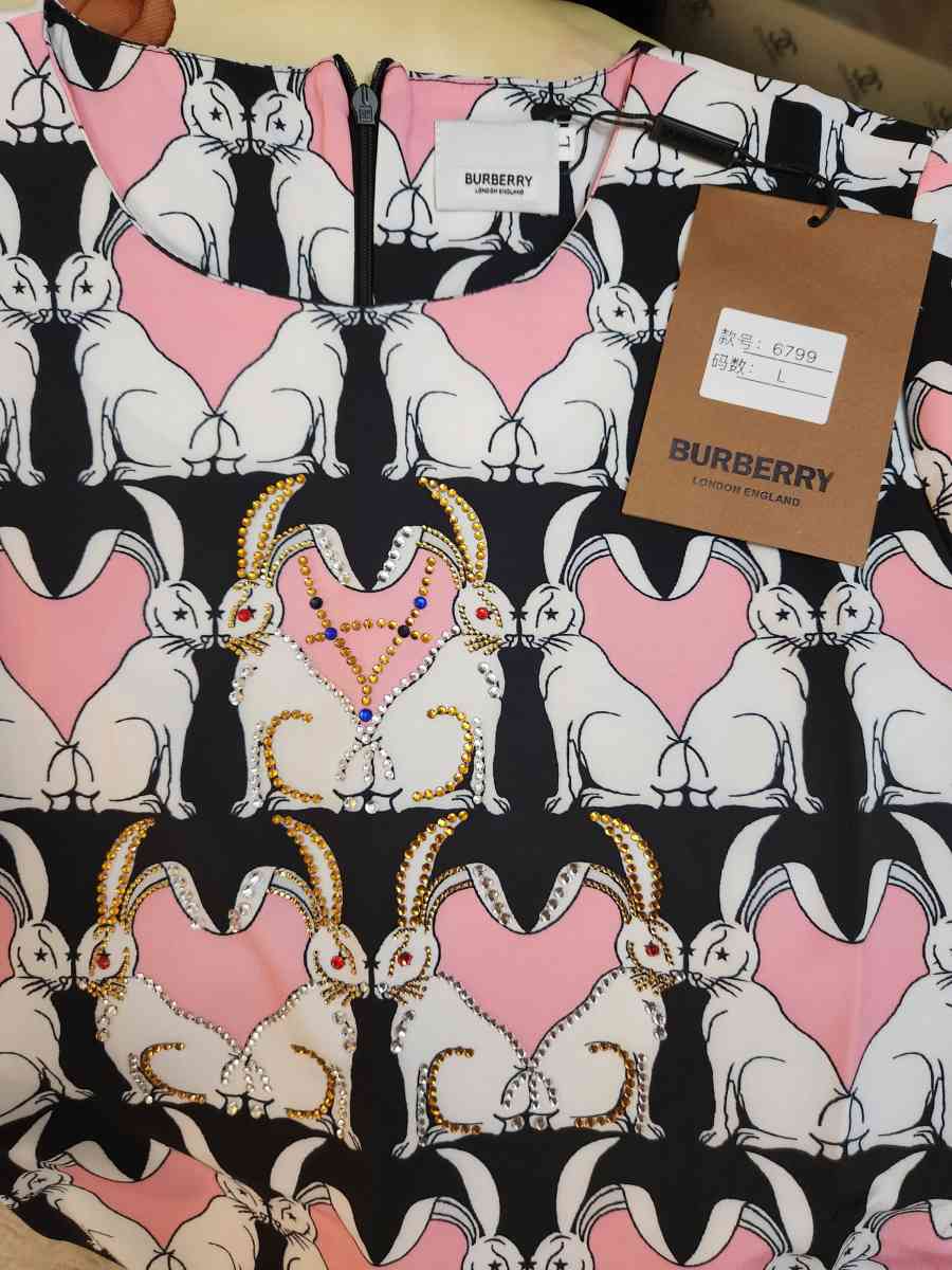 Burberry bunny heart dress