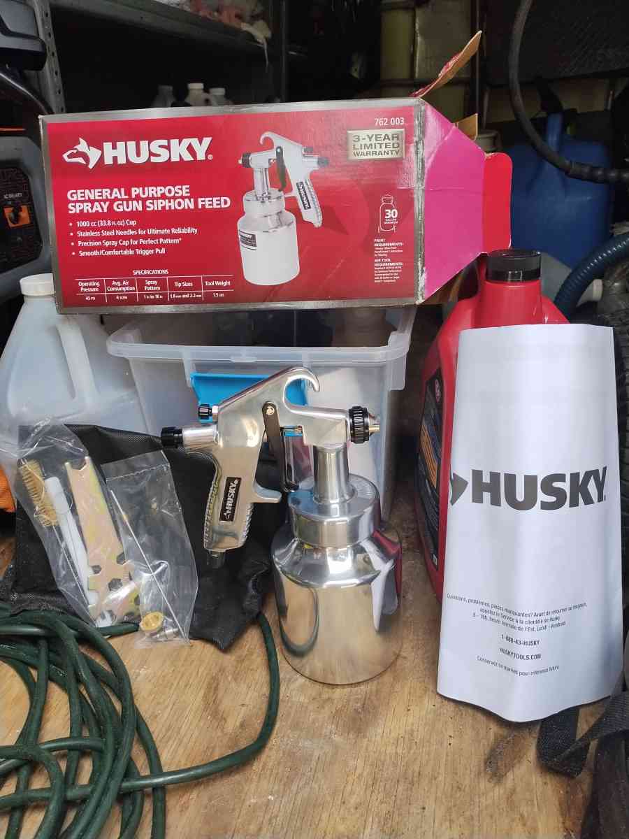 Husky Titanium Spray Gun