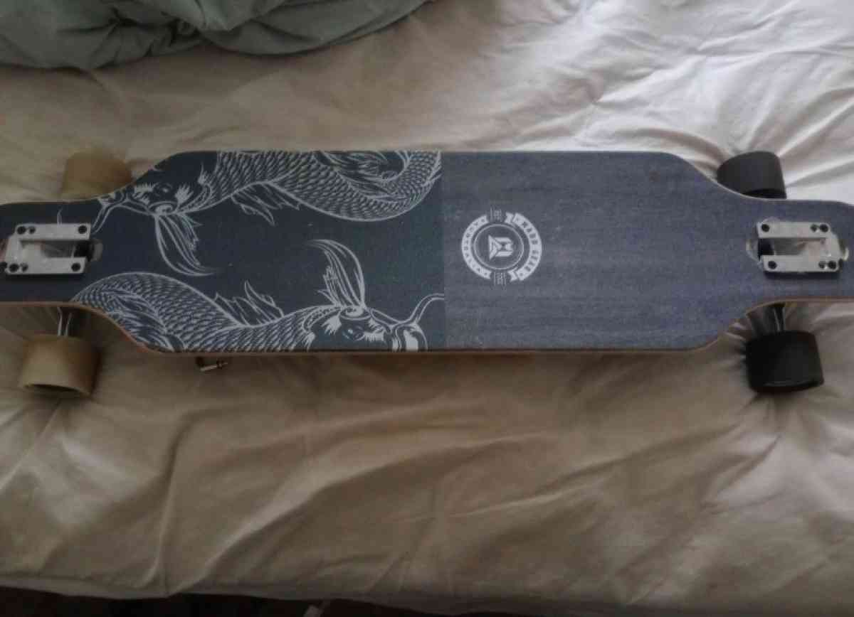 yin and yang longboard