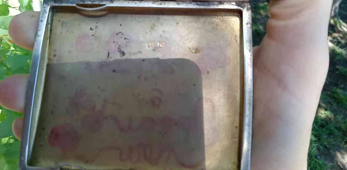 antique ciggerett case from Birmingham