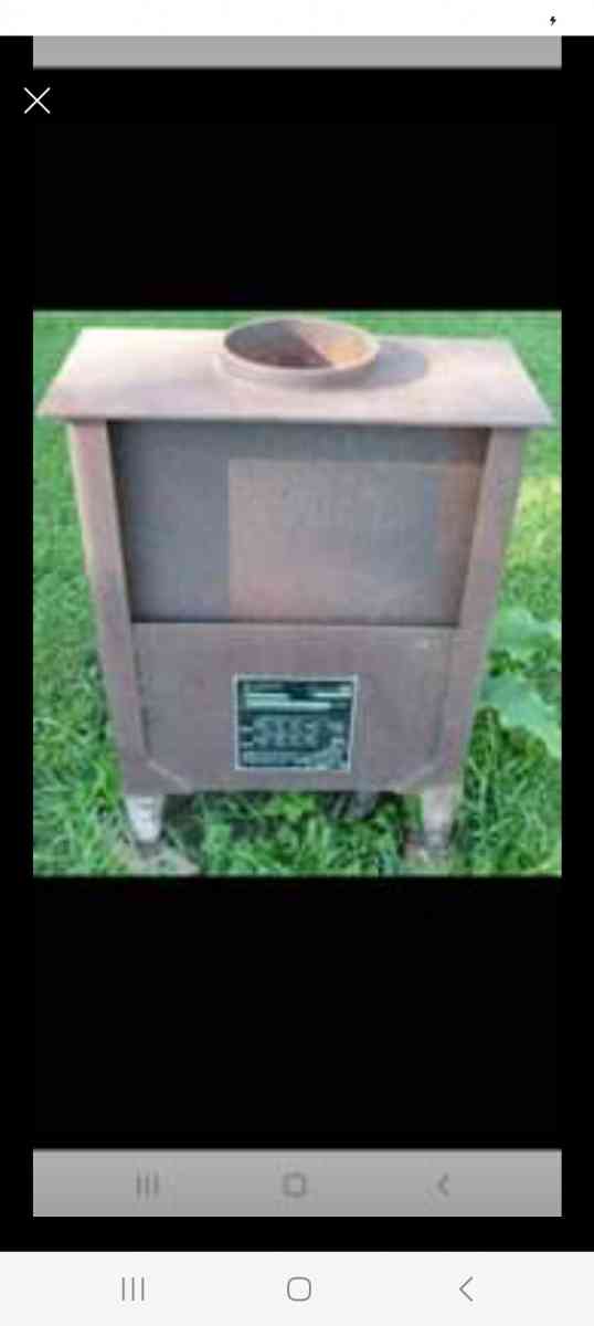 fisher grandma wood burning stove