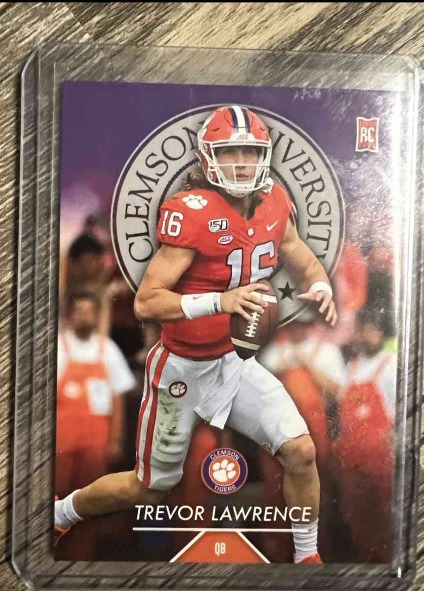 trevor lawrence rookie card