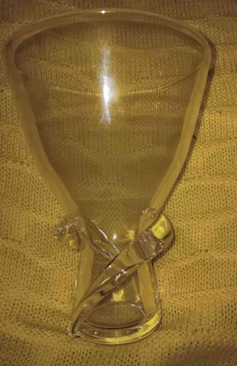 stueben genuine crystal high end vase