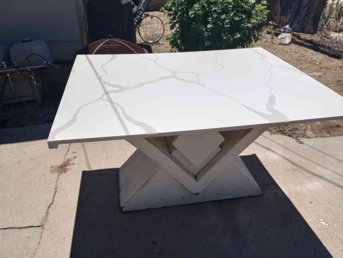 real marble table
