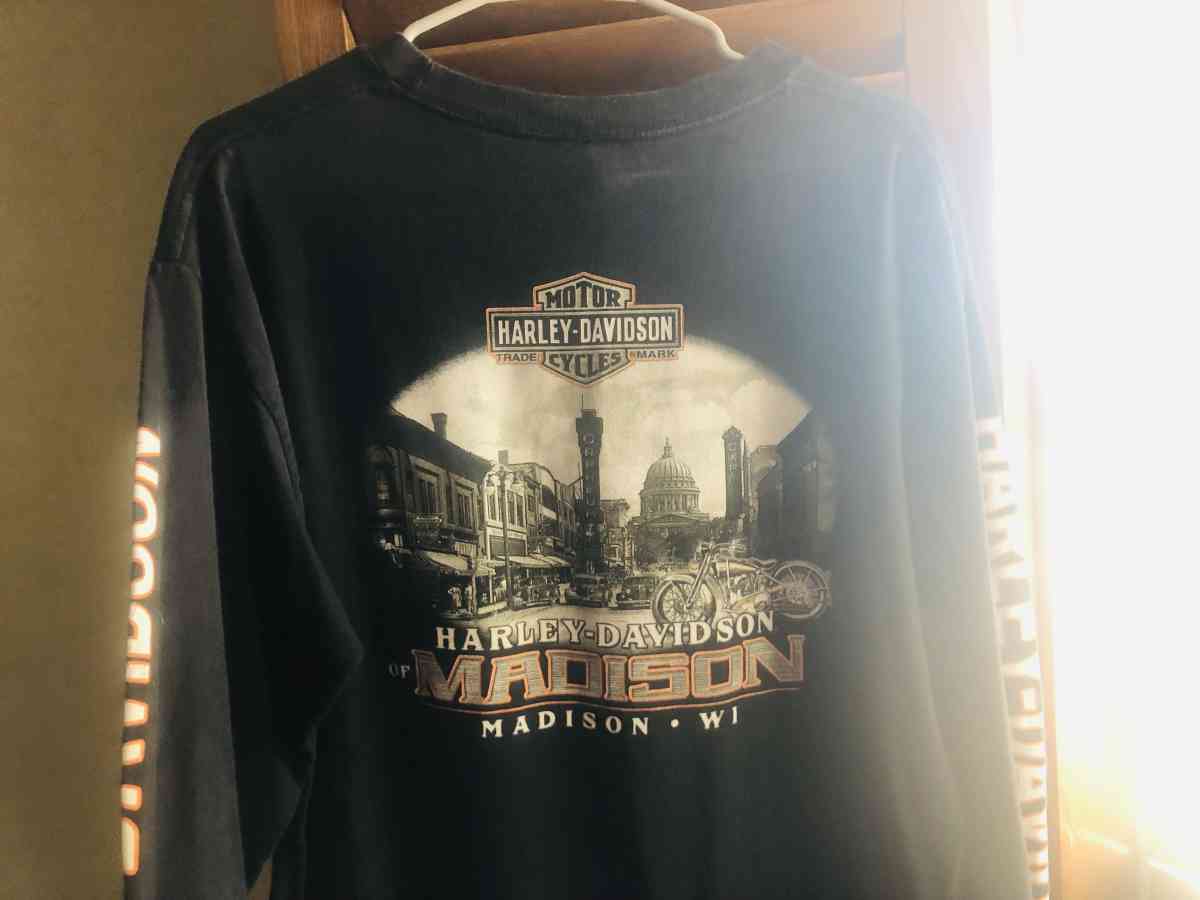 I am selling two Harley Davidson long sleeve
