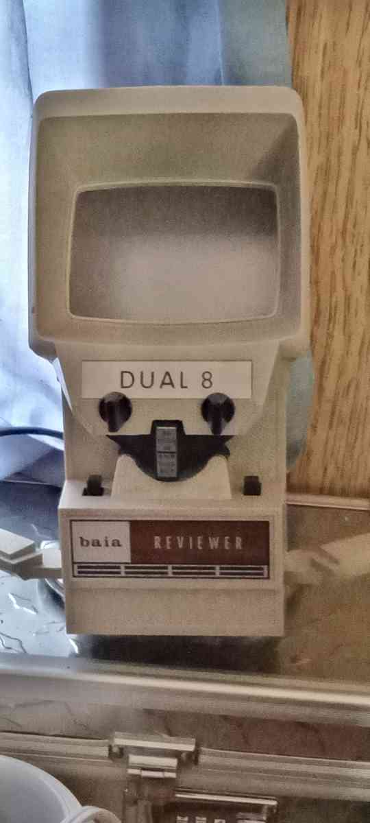 vintage 8mm film viewer