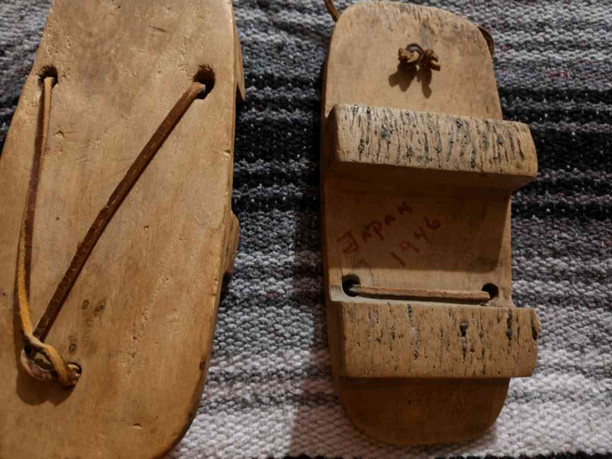 1941 WW2 Japan shoes vintage and original
