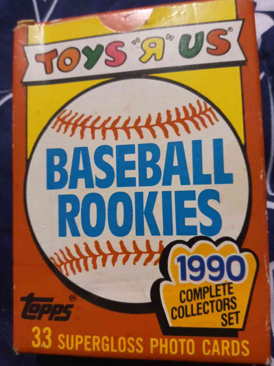 Toys R Us baseball rookie cards 1990