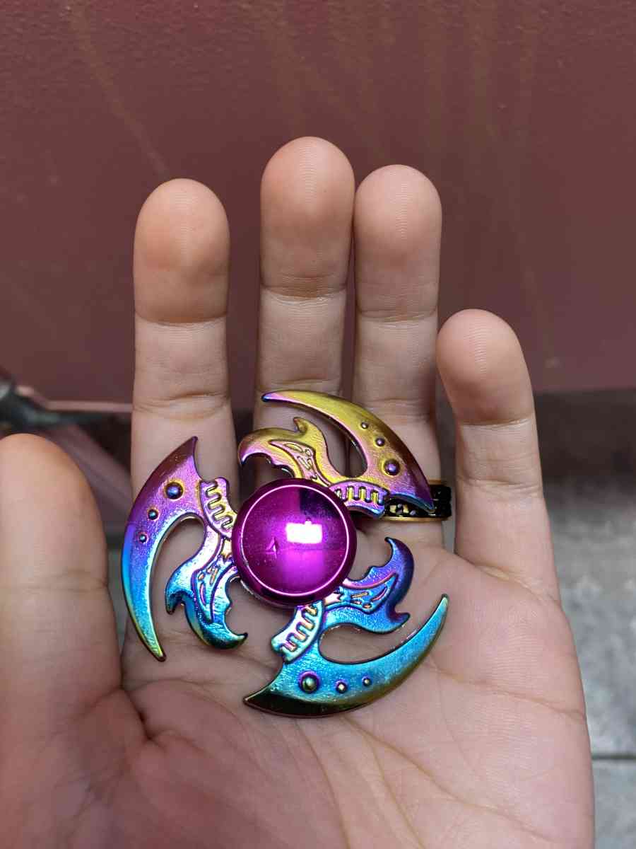 fidget spinner multi color