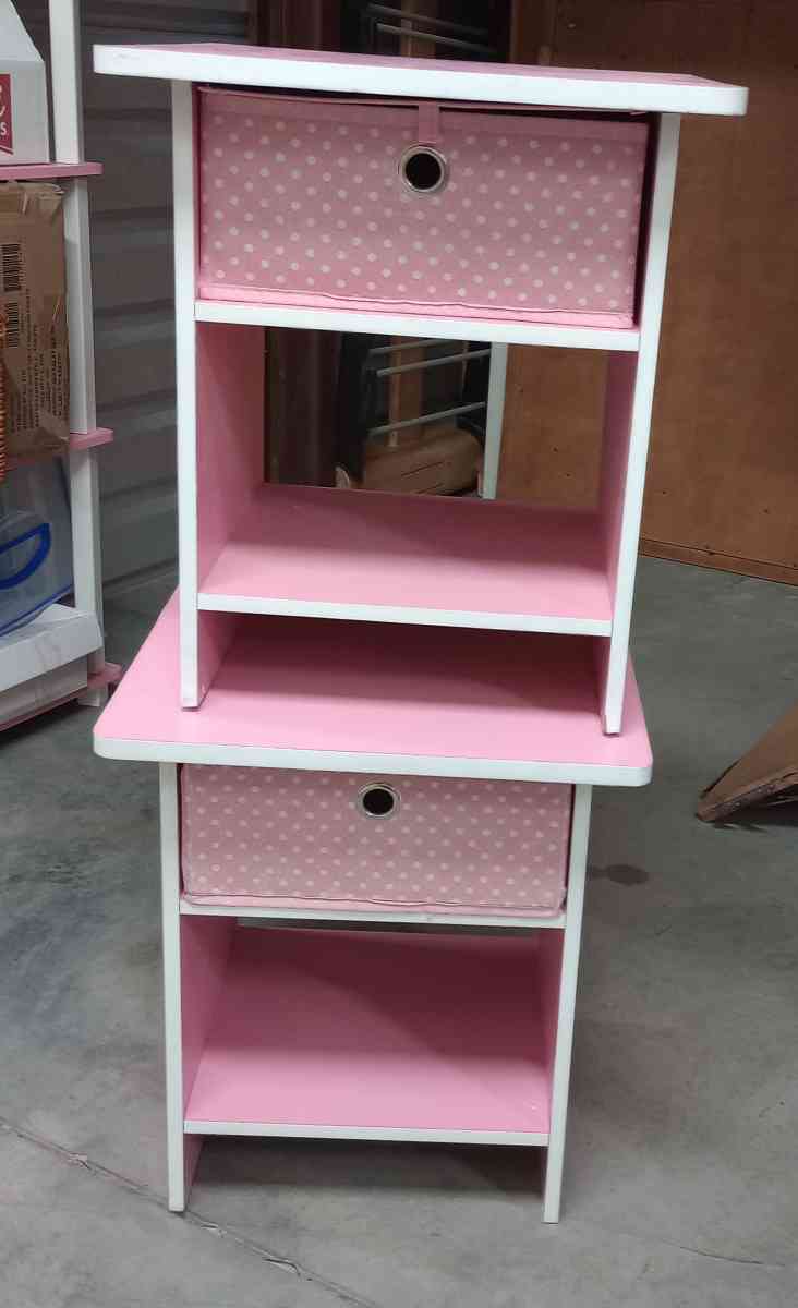pink kids night stands