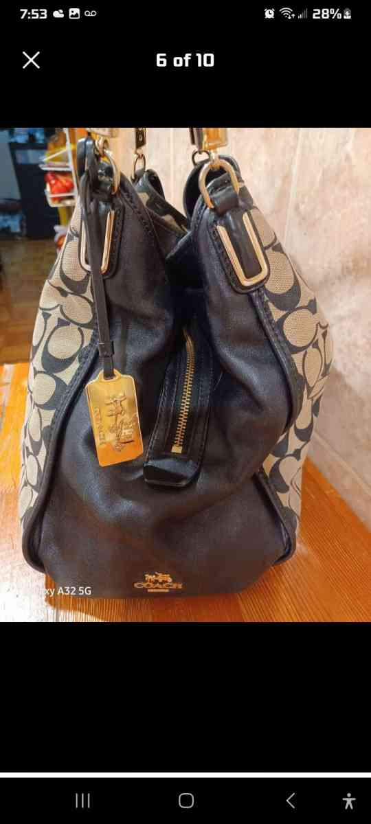 coach shoulder handbag
