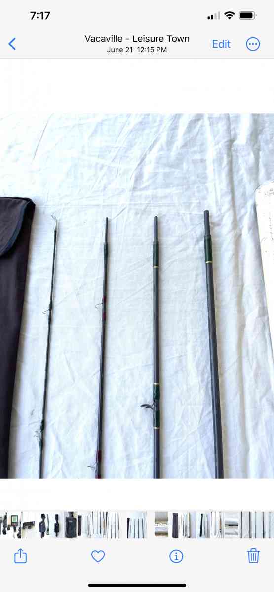 pre owned A Fisher 9ft fly fishing Rod