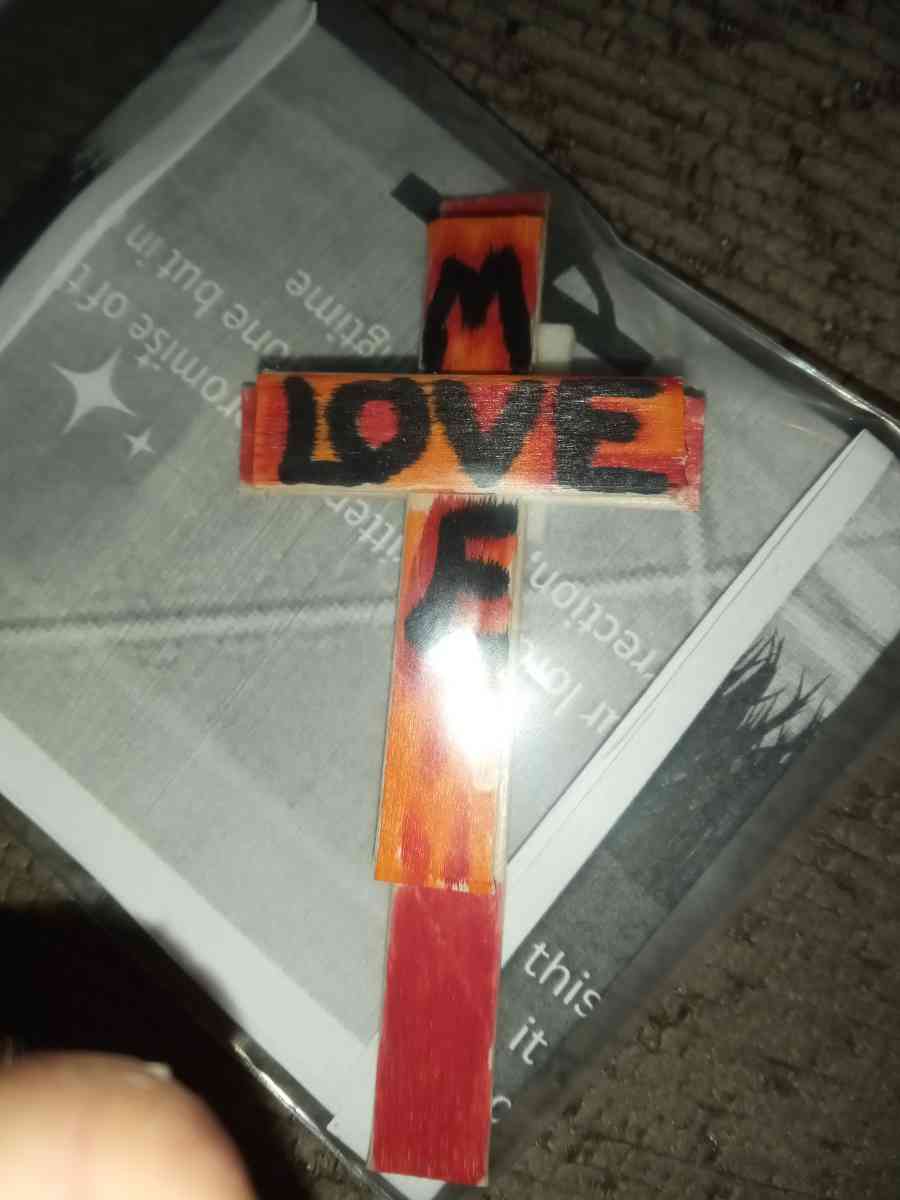 hand made crosses 3 each
