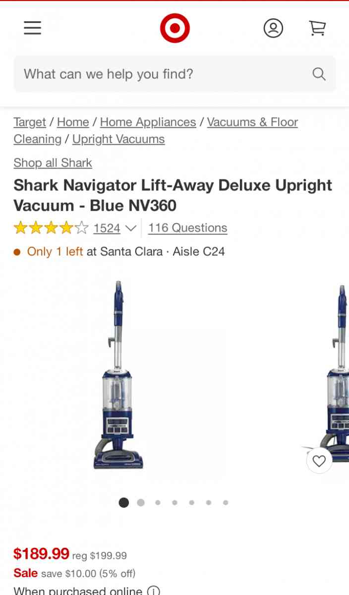 shark navigator vacuum brand new box never opened