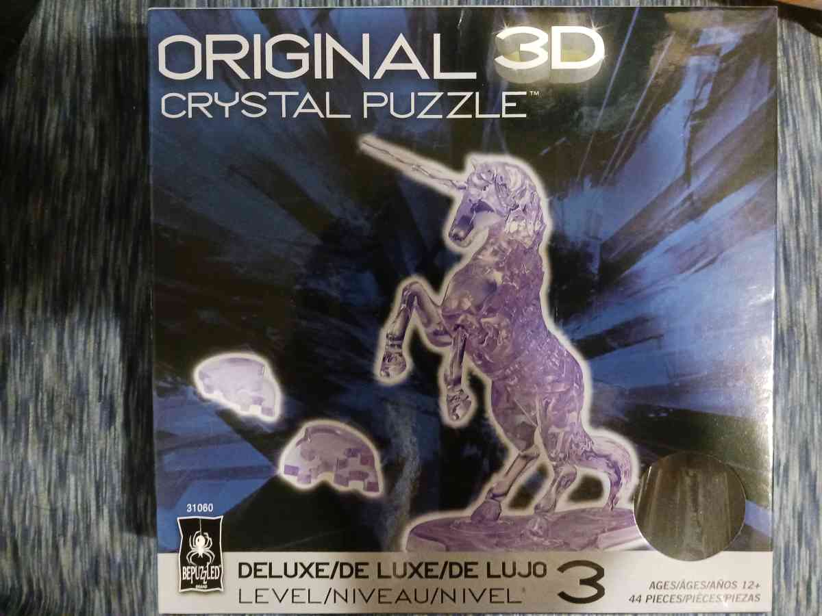 3D Puzzles UNICORN STATUE OF LIBERTY AND WINDMILL