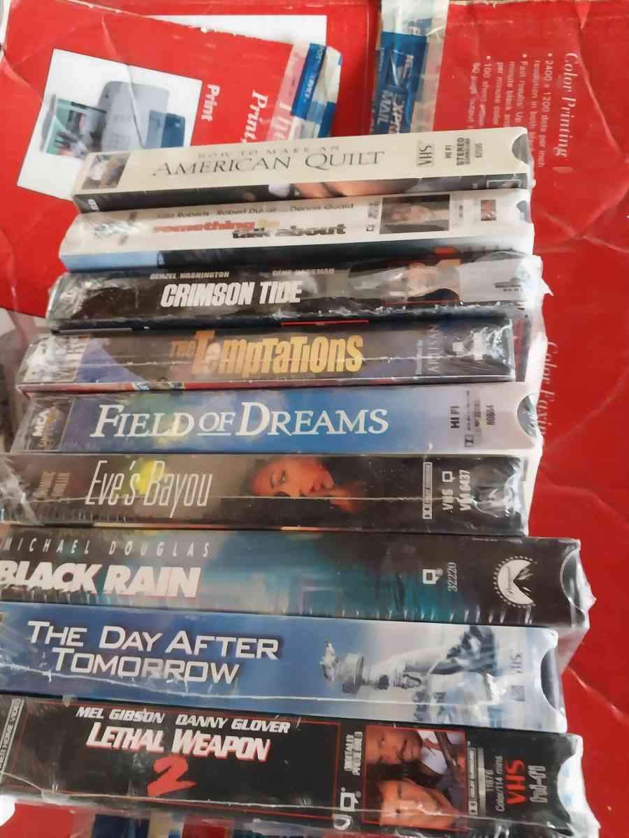 VHS tapes