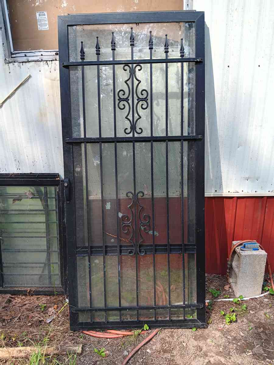 security storms door