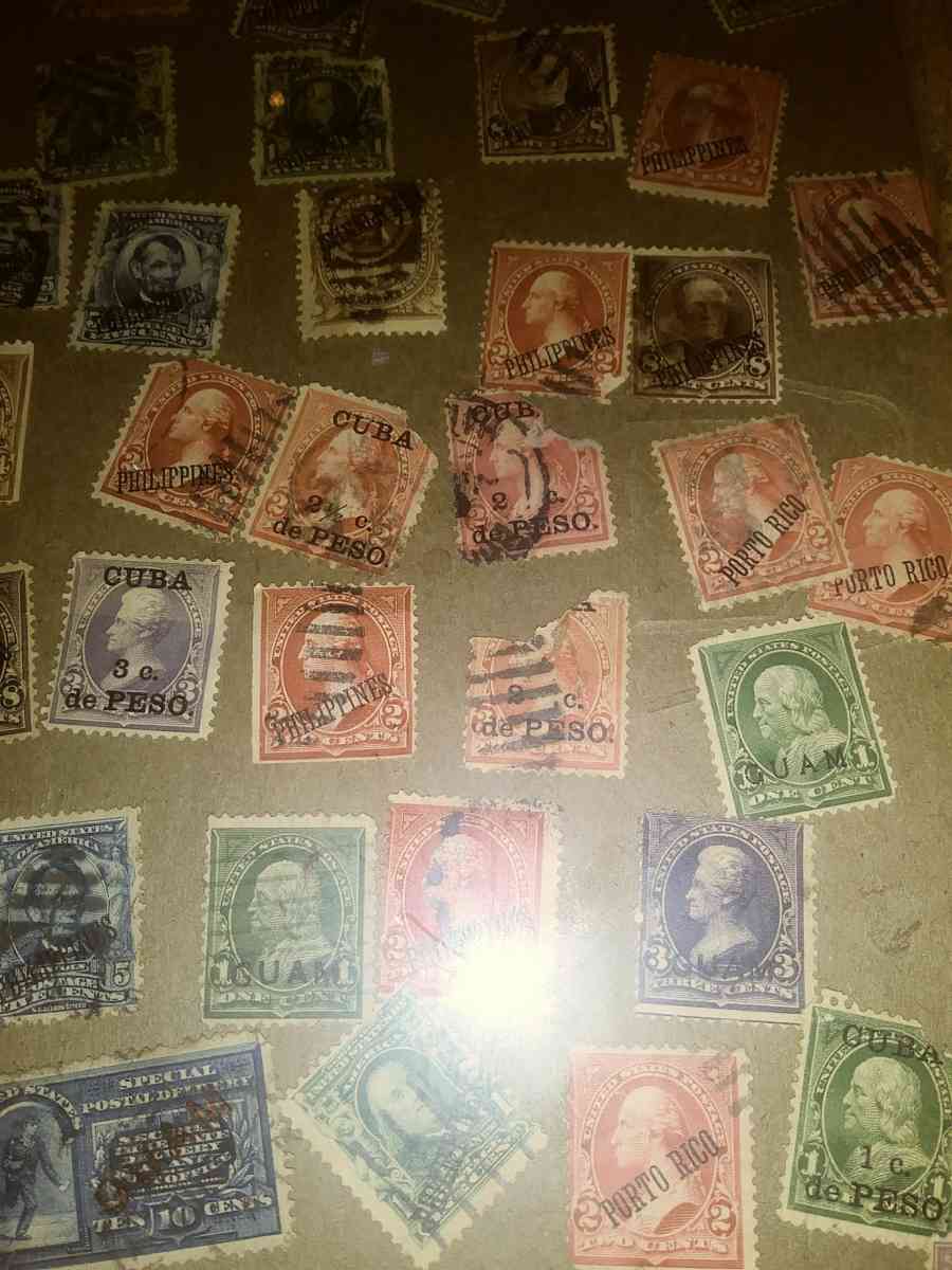 antique stamps