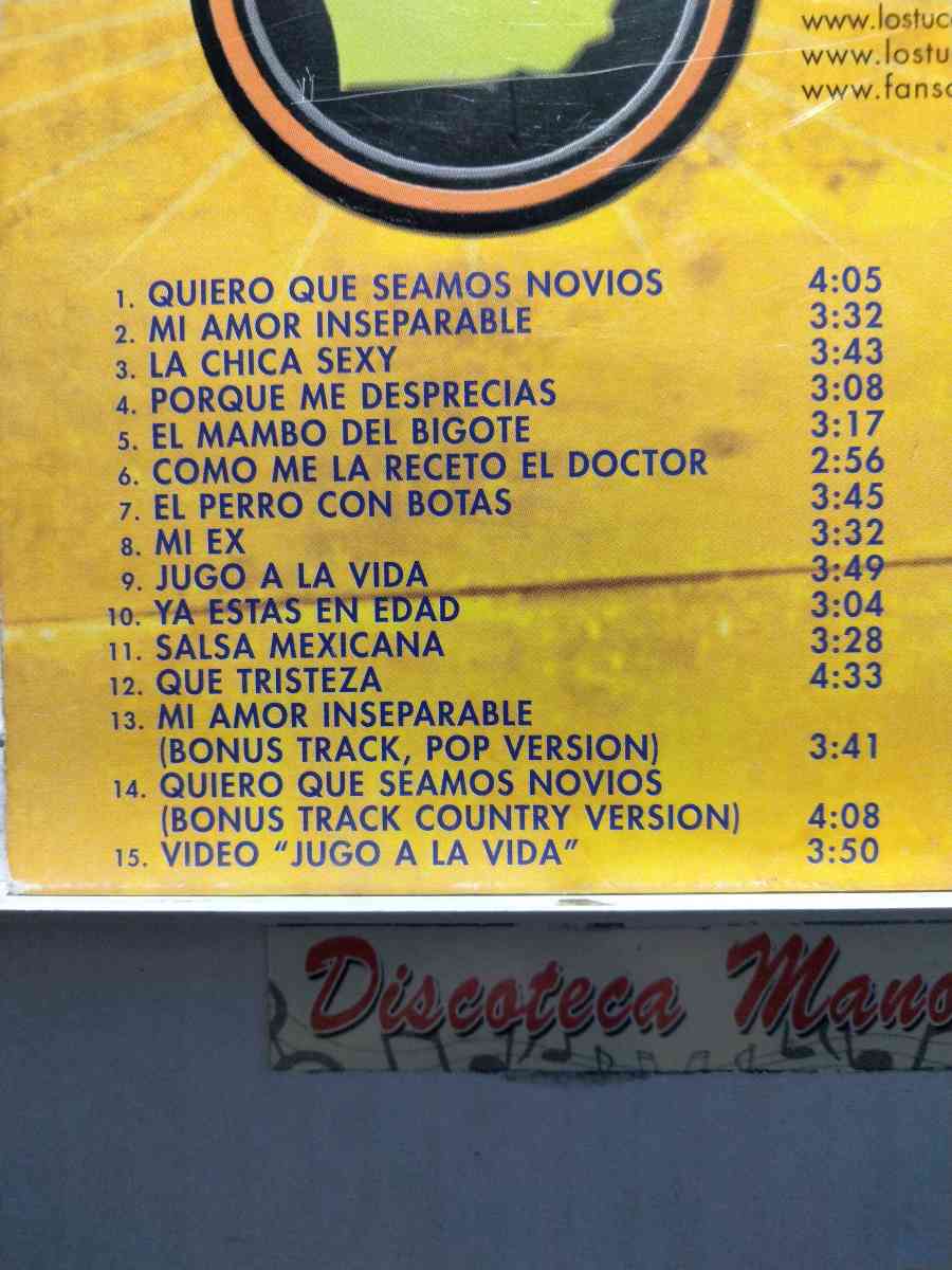 LOS TUCANES DE TIJUANA JUGO A LA VIDA CD USADO EN EXC COND