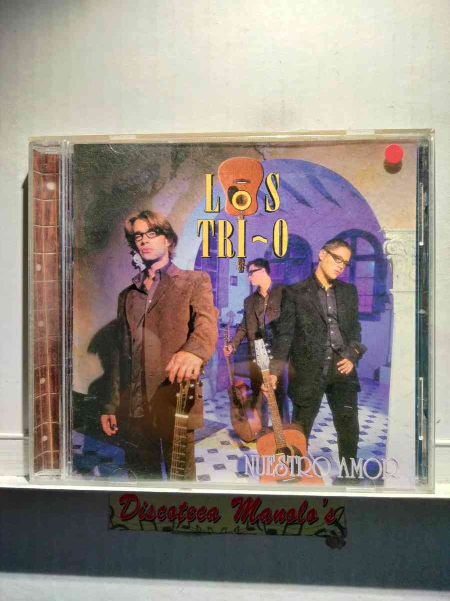 LOS TRI O NUESTRO AMOR CD USADO EN EXC COND CAJA ABIERTA