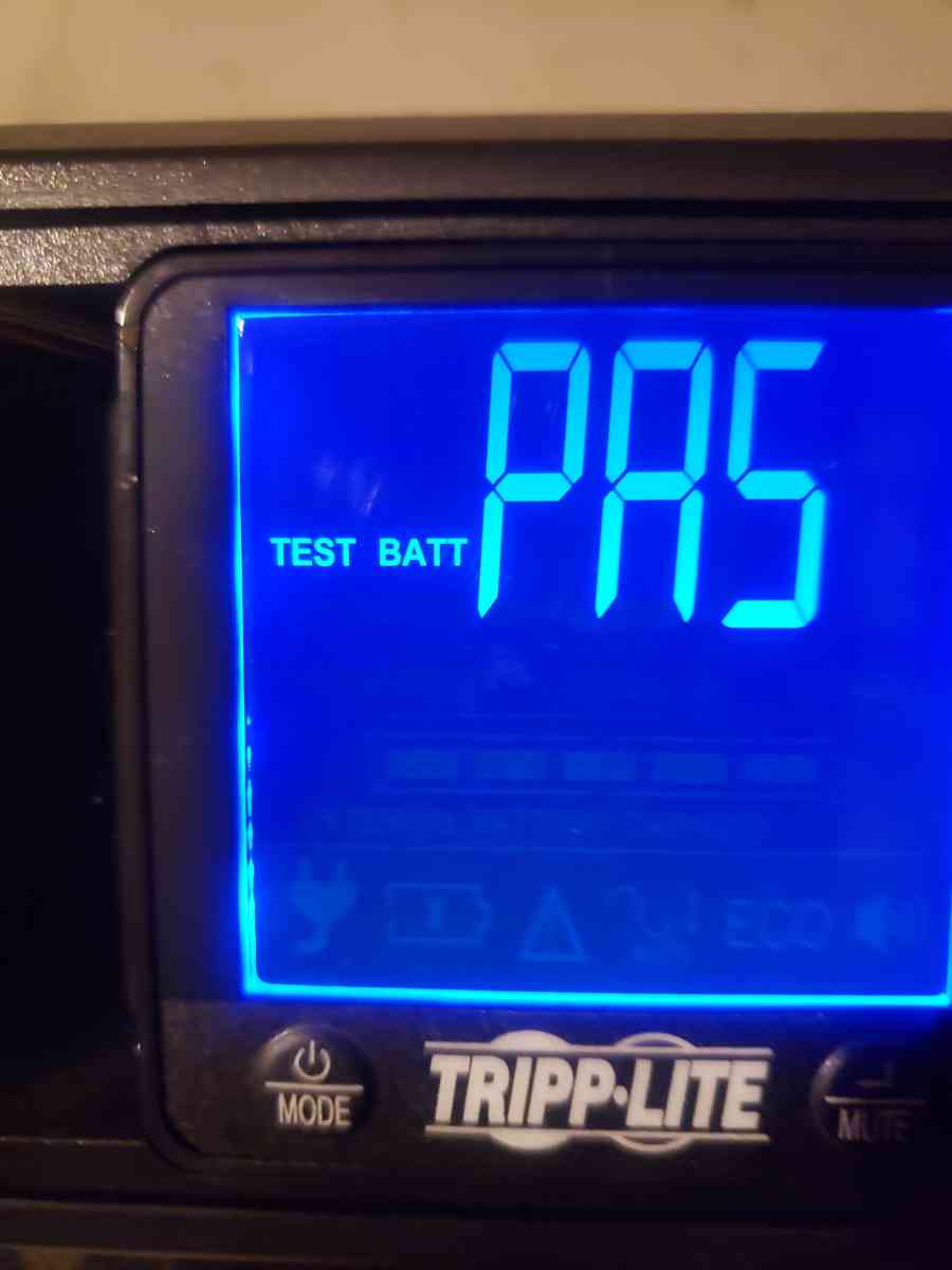 UPS back up with full battery