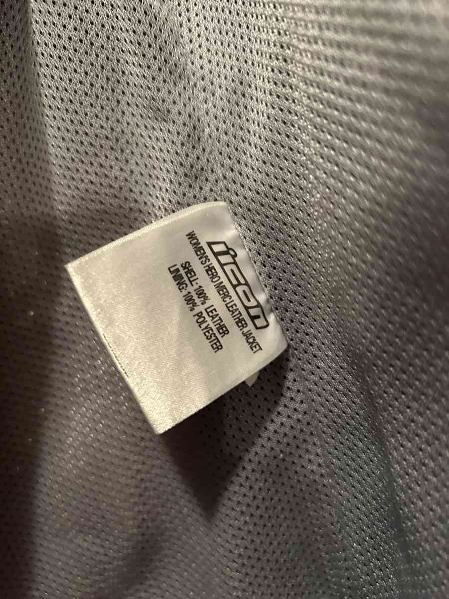 motorcycle helmet and jacket