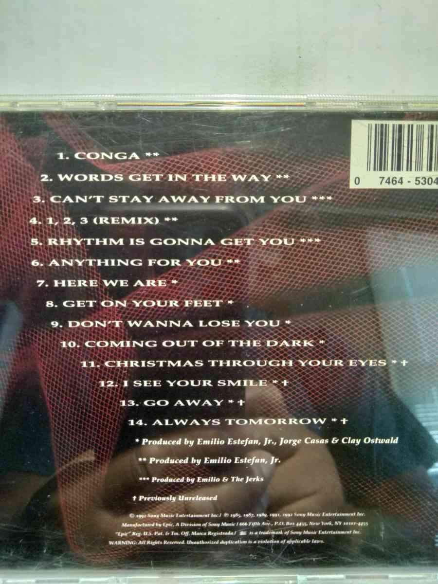 GLORIA ESTEFAN GREATEST HITS CD USADO EN EXC COND