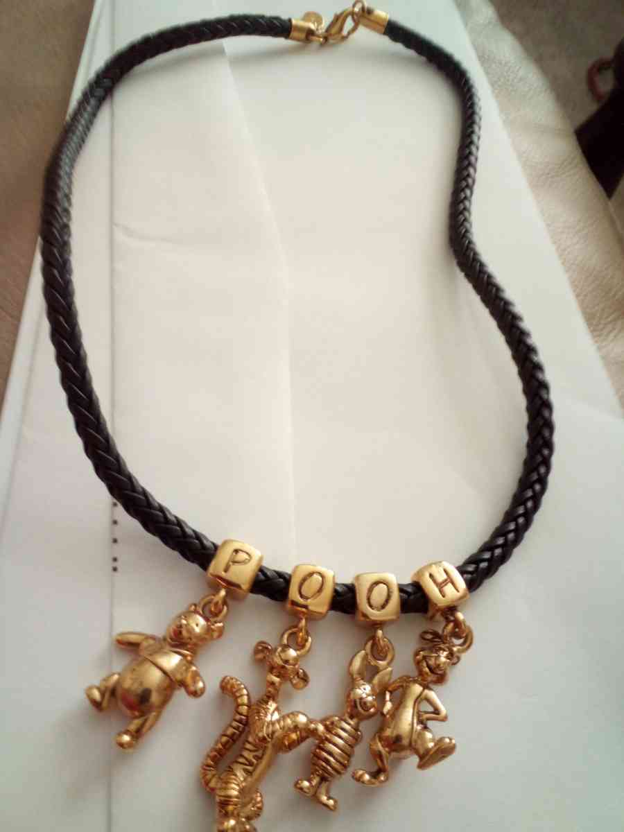 Disney necklaces pooh
