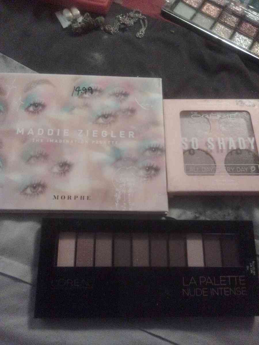 Make up  Morphe Creamer shop loreal palettes 3