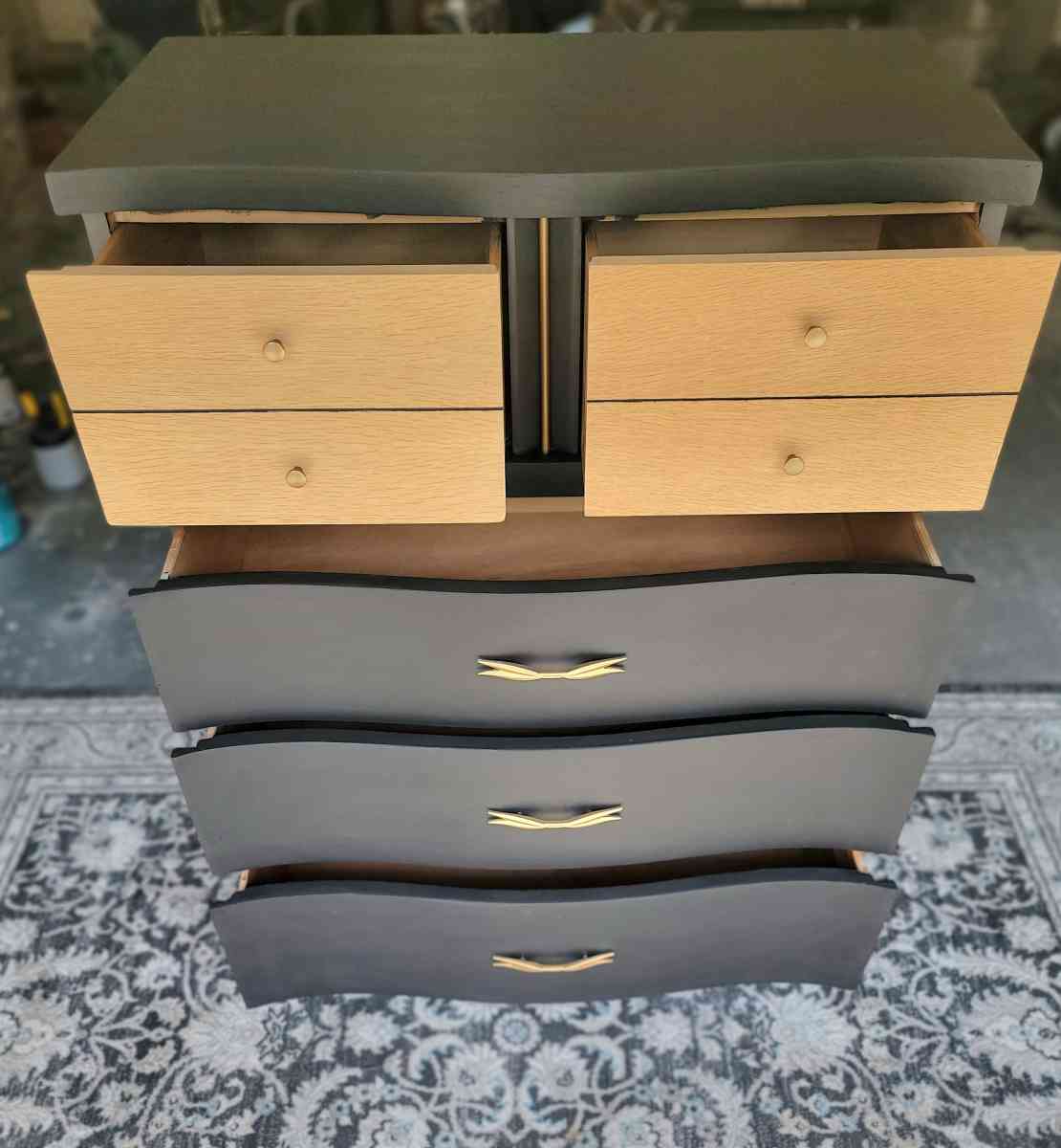 MCM Tallboy dresser