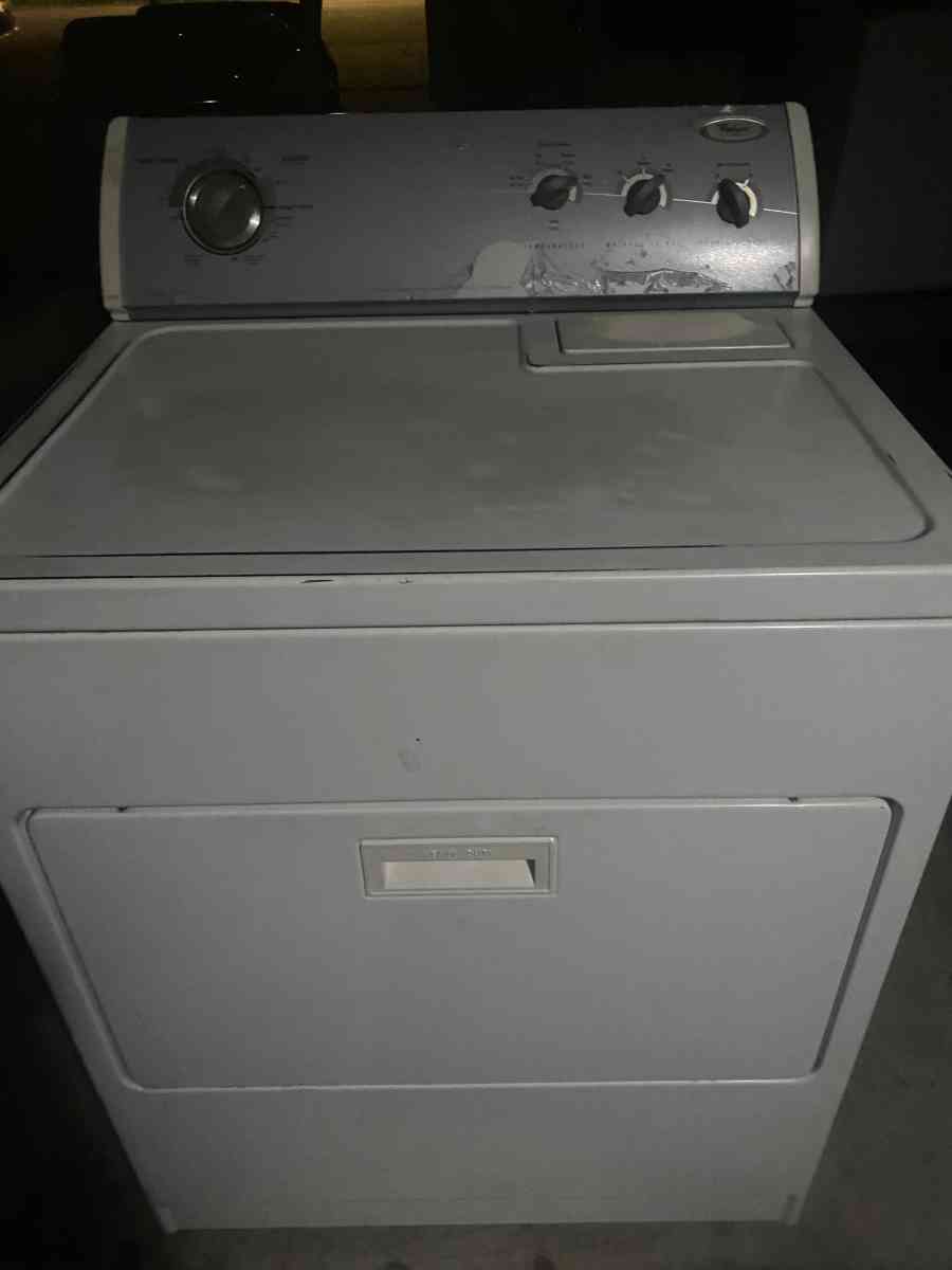 whirlpool dryer only