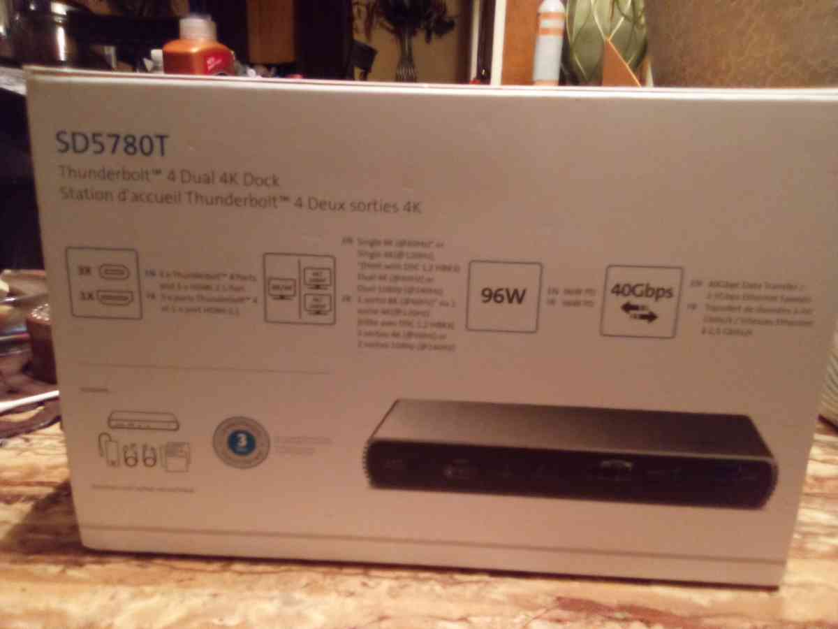 Kensington Thunderbolt 4 dual 4k dock station